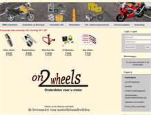 Tablet Screenshot of on2wheels.nl